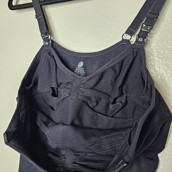 Kindred Bravely M Black Simply Sublime Maternity Nursing Tap Top Fitted - Picture 3 of 5